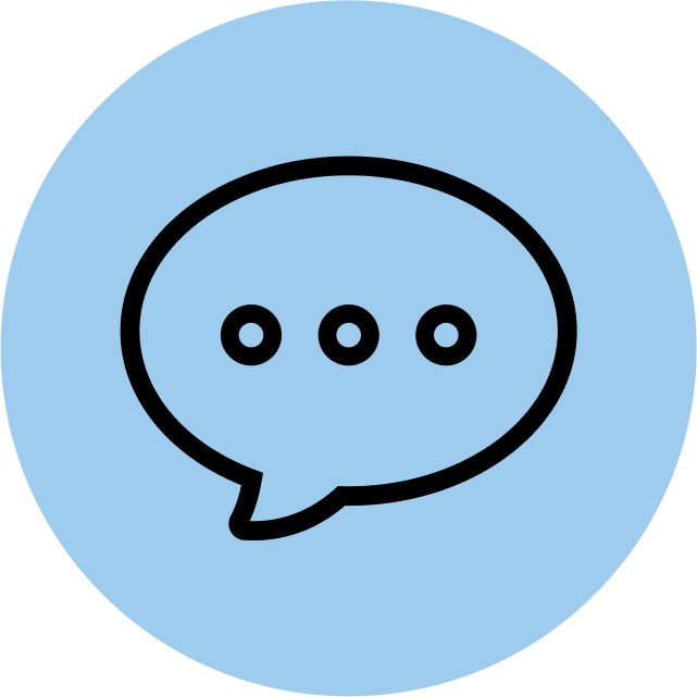 Speech bubble icon